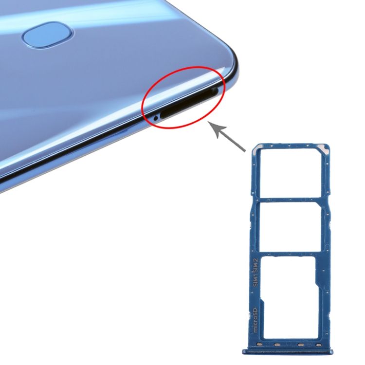 For Galaxy A20 A30 A50 SIM Card Tray + SIM Card Tray