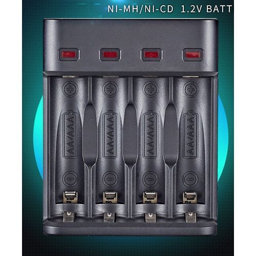 1.2V AA/AAA Rechargeable Battery 4 Slot USB Charger