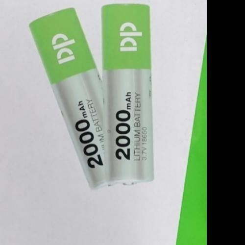5 Pcs Of 3.7V Li-ion 18650 Rechargeable Batteries