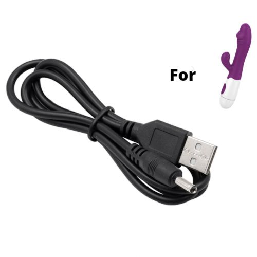 Replacement USB Cable Charger For Vibrators, Sextoy, Dildos