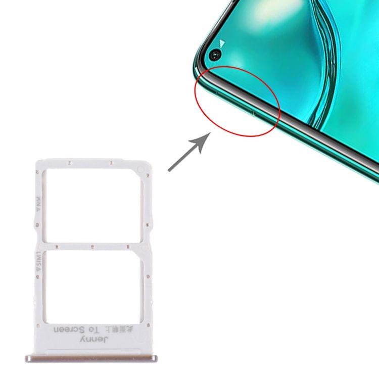 SIM Card Tray + SIM Card Tray For Huawei Nova 7i