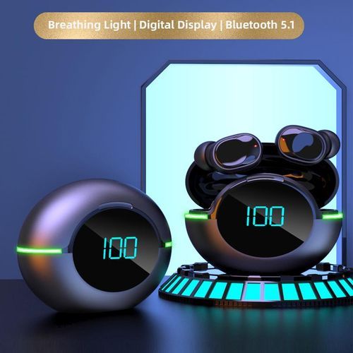 Wireless Bluetooth Headphones With Display For HiFi Stereo