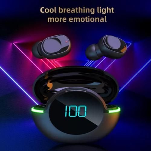 Wireless Bluetooth Headphones With Display For HiFi Stereo