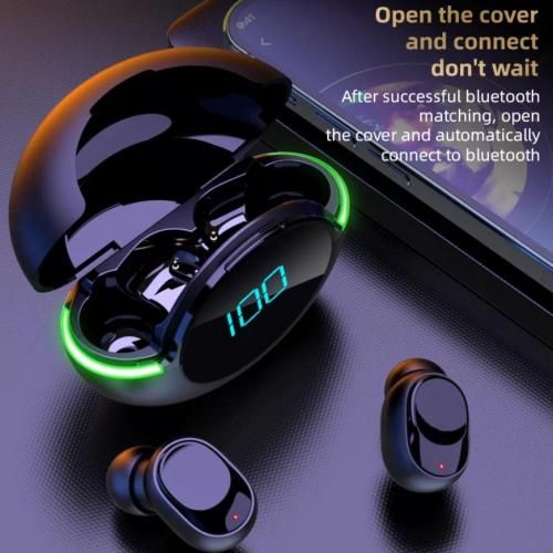Wireless Bluetooth Headphones With Display For HiFi Stereo