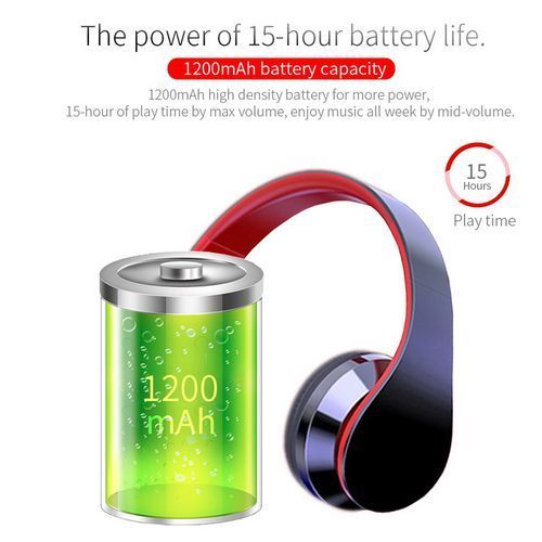 Foldable Wireless Bluetooth Headset Game Headphone Earphone