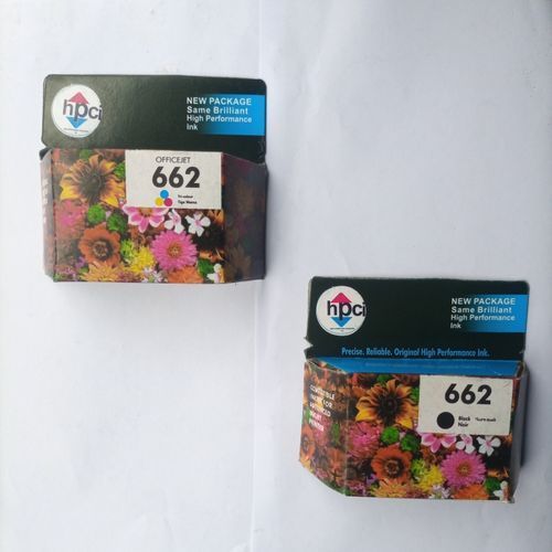 HPCI (High Performance Compartible Ink) 662 Black And Tri-colour Ink Advantage Printer Cartridge