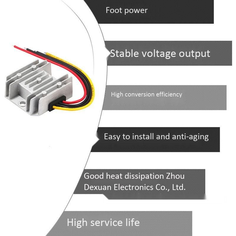 24V to 12V 30A 360W DC DC Converter Step Down 24 Volt to 12 Volt Buck Regulator Voltage Transformer