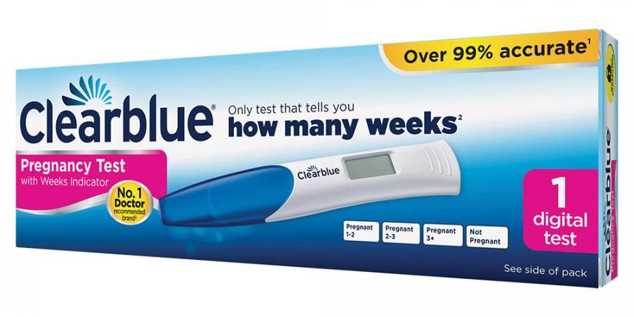 Clearblue Pregnancy Test With Weeks Indicator- 1 Digital Test