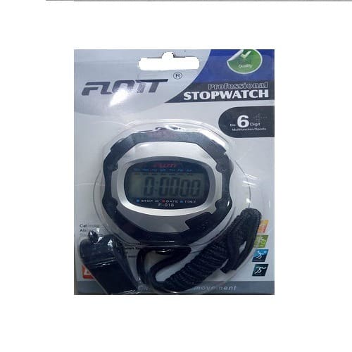 6 Digital Multi Function Stop Watch With Whistle