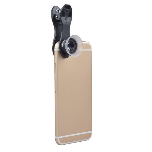 Apexel Cell Phone Camera Lens Kit,12x 24X Macro Lens For Iphone / Android Smartphone