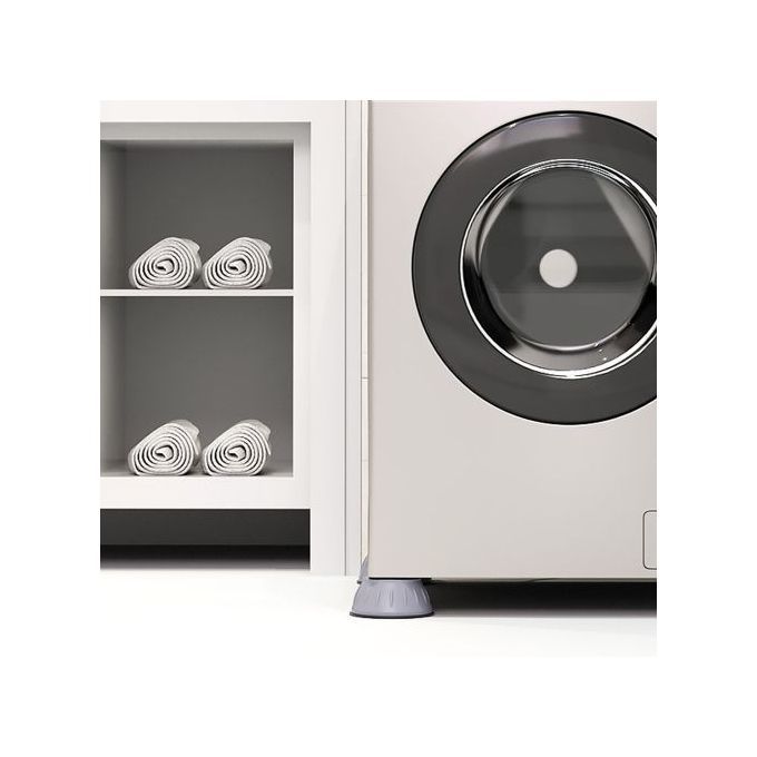 4 Anti Vibration Stands For Washing Machine And Fridge