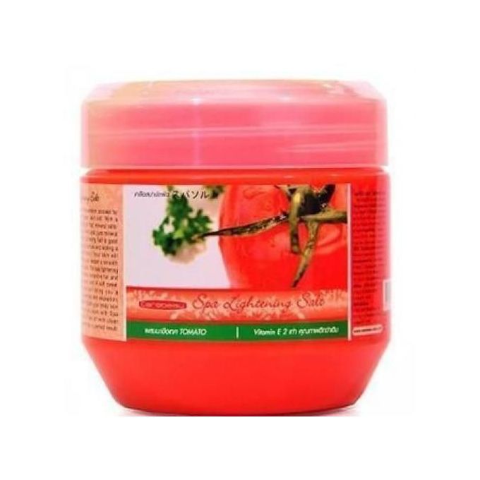 Tomato Spa Lightening Salt Body Scrub For Dark Spot & Stretch Marks Removal - 700g