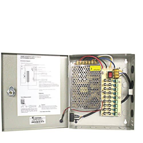 Winpossee 120w 12v 10a With Ac Connector And 9ch Output