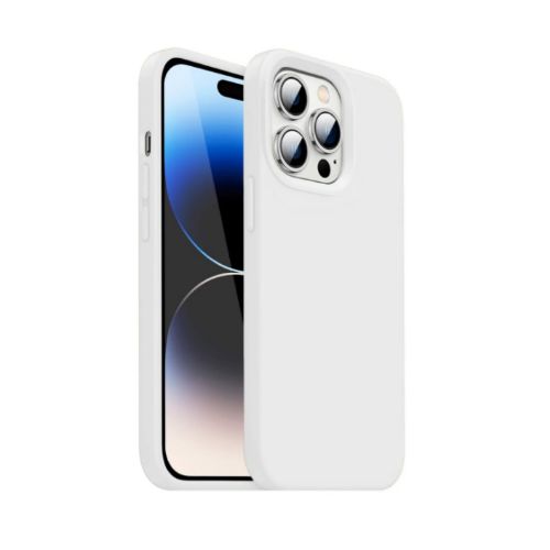 New IPhone 11 12 13 14 Pro Max 12 13 Mini Xs Xr Xs Max Silicone Back Case - White
