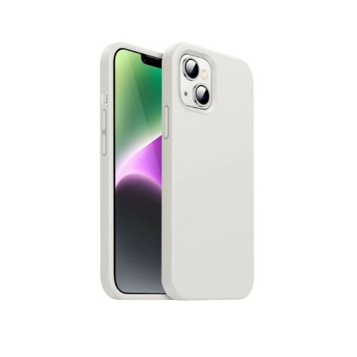 New IPhone 11 12 13 14 Pro Max 12 13 Mini Xs Xr Xs Max Silicone Back Case - White