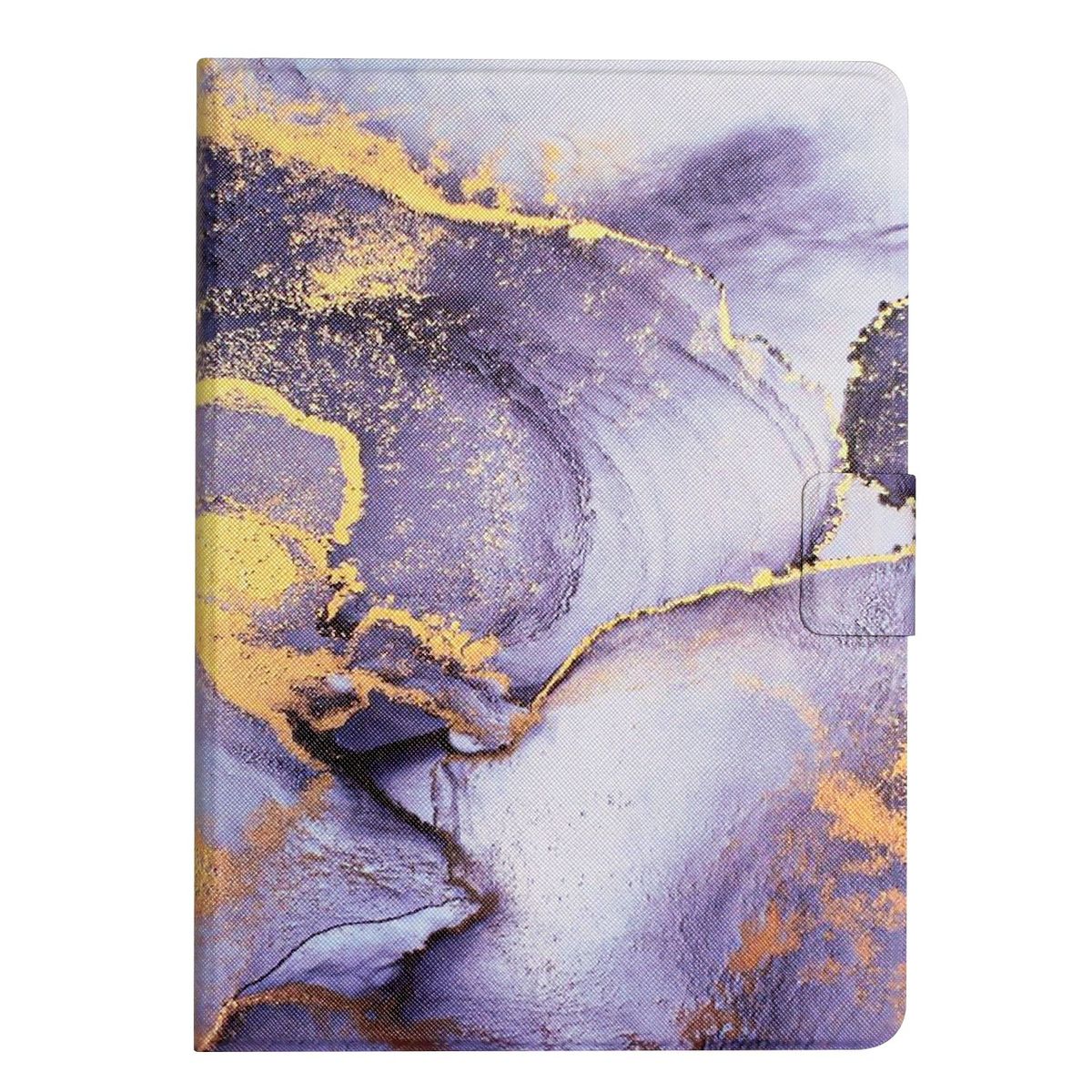 For Samsung Galaxy Tab A7 Lite T220 Leather Tablet Case(Purple)