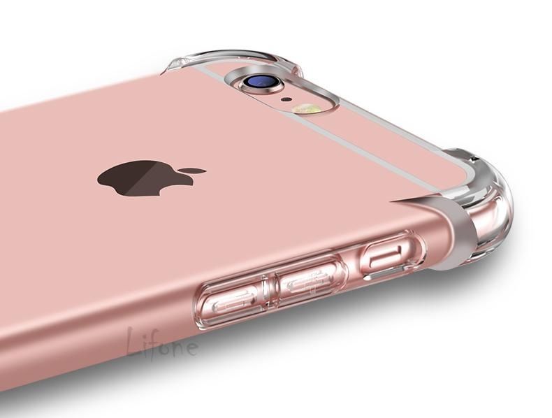 Apple IPhone 6 Plus 6s Plus Case Airbag Cover Clear Transparent Soft TPU For IPhone 6 6s Case Casing Mobile Phone Protector Cheap XIAO-Y