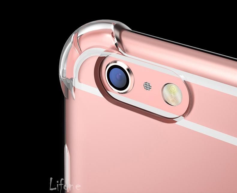 Apple IPhone 6 Plus 6s Plus Case Airbag Cover Clear Transparent Soft TPU For IPhone 6 6s Case Casing Mobile Phone Protector Cheap XIAO-Y