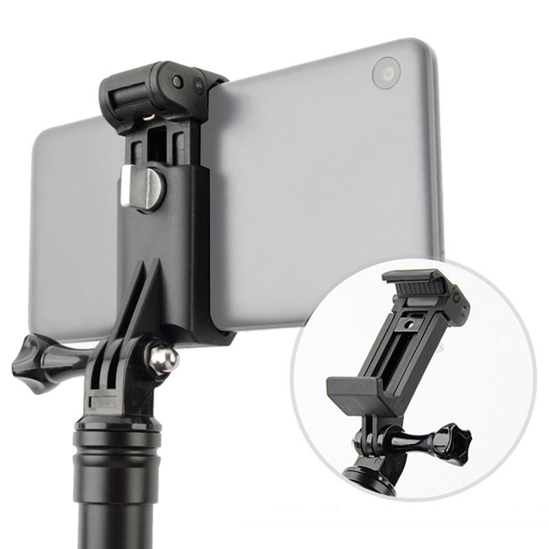 Selfie Sticks Monopods Mount Phone Clamp For IPhone, Samsung, HTC, Sony, LG And Other Smartphones(Black)