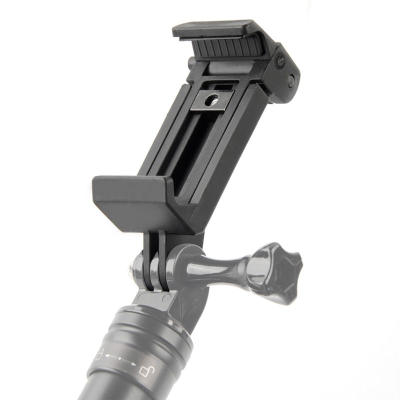 Selfie Sticks Monopods Mount Phone Clamp For IPhone, Samsung, HTC, Sony, LG And Other Smartphones(Black)
