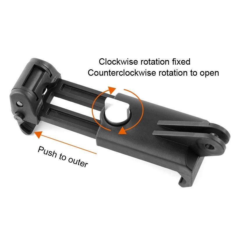 Selfie Sticks Monopods Mount Phone Clamp For IPhone, Samsung, HTC, Sony, LG And Other Smartphones(Black)