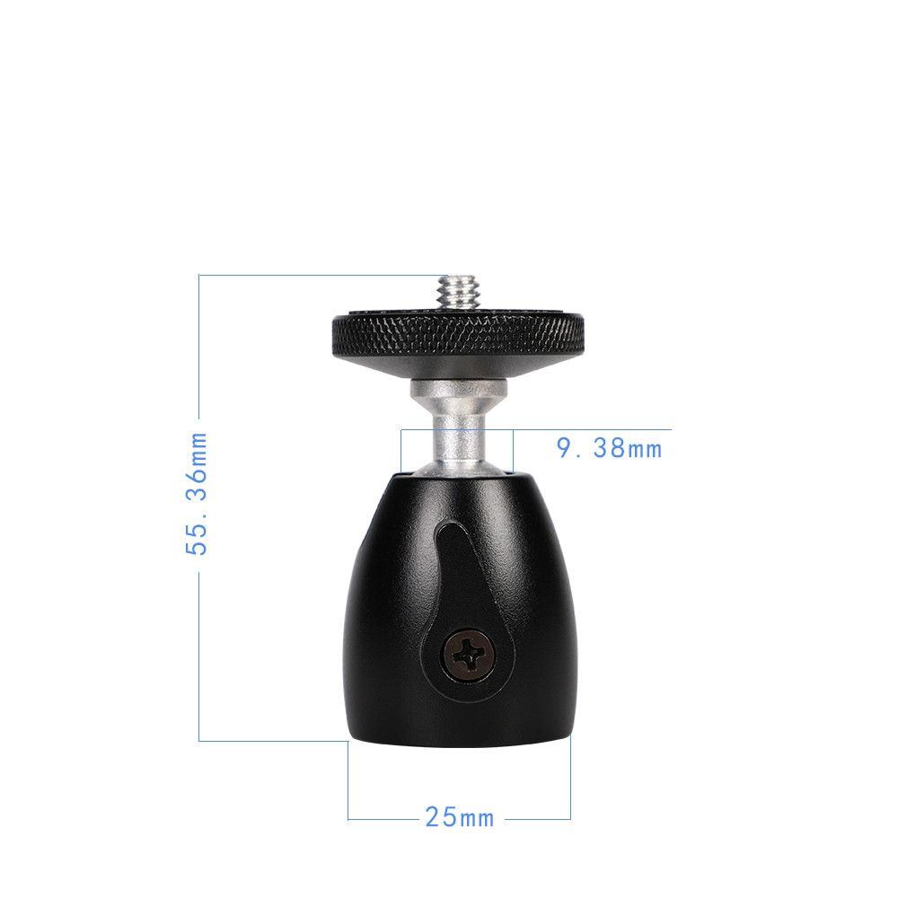 Q39 360 Degree Rotation Panoramic Metal Ball Head For DSLR & Digital Cameras