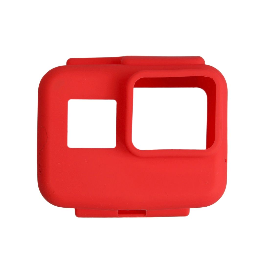For GoPro HERO5 Silicone Border Frame Mount Housing Protective Case Cover Shell(Red)