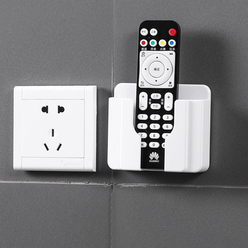 Wall Mount Phone Charger And Remote Holder
