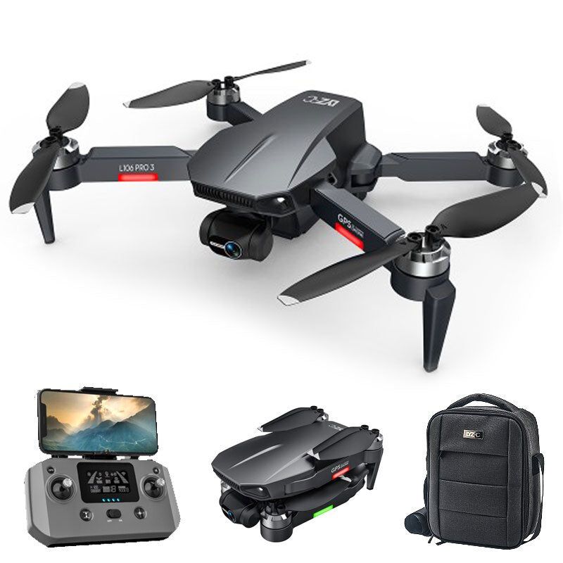 Professional Wifi 4K HD Camera Drone GPS 5G  FPV 25mins Long-range Obstacle Avoidance Quadcopter Drone With 2 Batteries