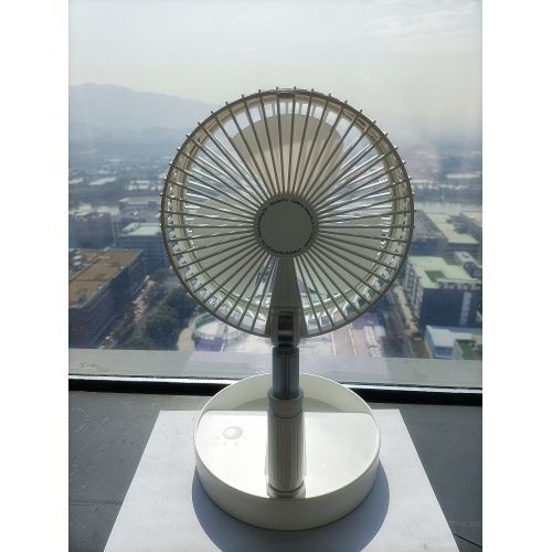 Folding Fan Desk Fan Adjustable Portable Rechargeable Fan
