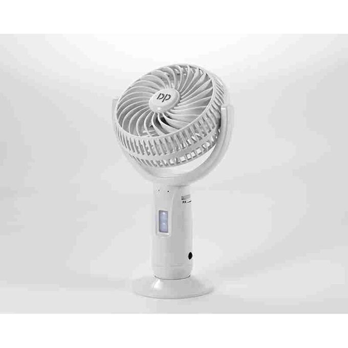 Dp Led Light Light Rechargeable Table/Hand Fan