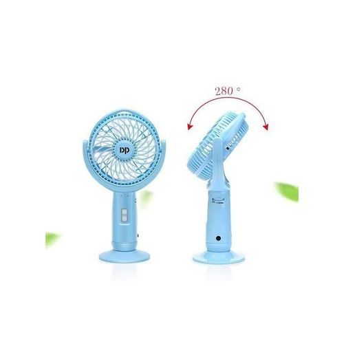 Dp Led Light Light Rechargeable Table/Hand Fan