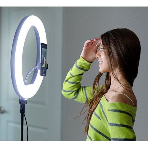 12" Inches RINGLIGHT And BiG TRIPOD STAND With Free GIFT