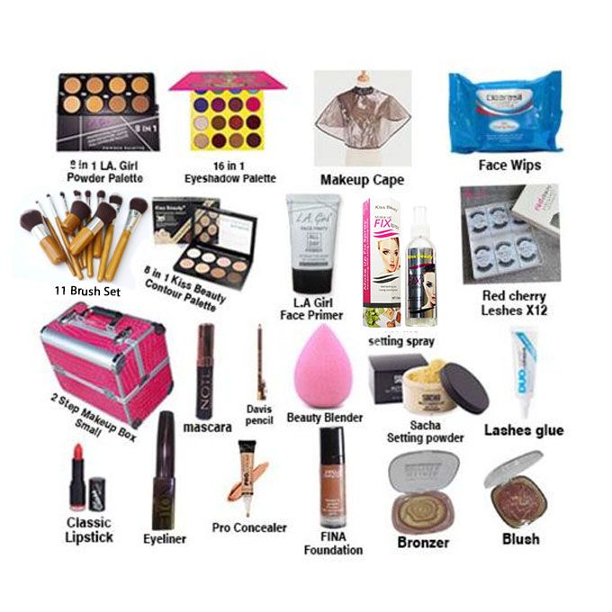 Full Complete Professional Makeup Kit