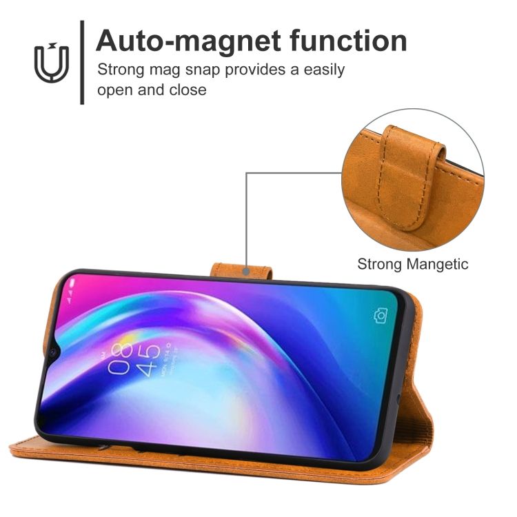 Leather Case For Tecno Pouvoir 4 Pro