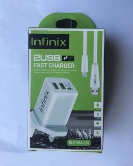 2 USB 6A Super Fast Charger For All Android Phones