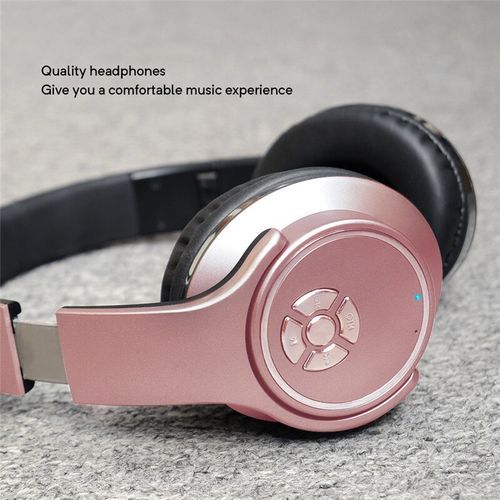E T 2 In 1 Bluetooth Headphones Over Ear With Calling Speaker Wireless Headphones  Fordable Stereo
