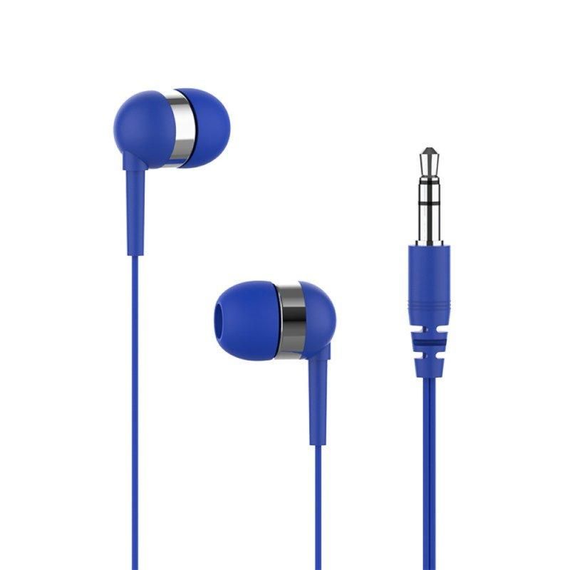 Universal 3.5mm Plug In-Ear Noise Canceling HiFi Wired-Black