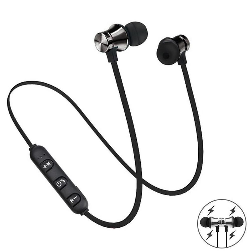 Magnetic Wireless Bluetooth-compatible 4.2 In-Ear-Blue