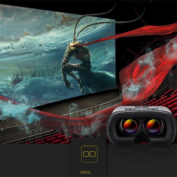 KUDENG Magic Hel Met K2 Smart VR Glasses Mobile Phone 3D Theater Suitable For 4.7-6.9 Inch Mobile Phones