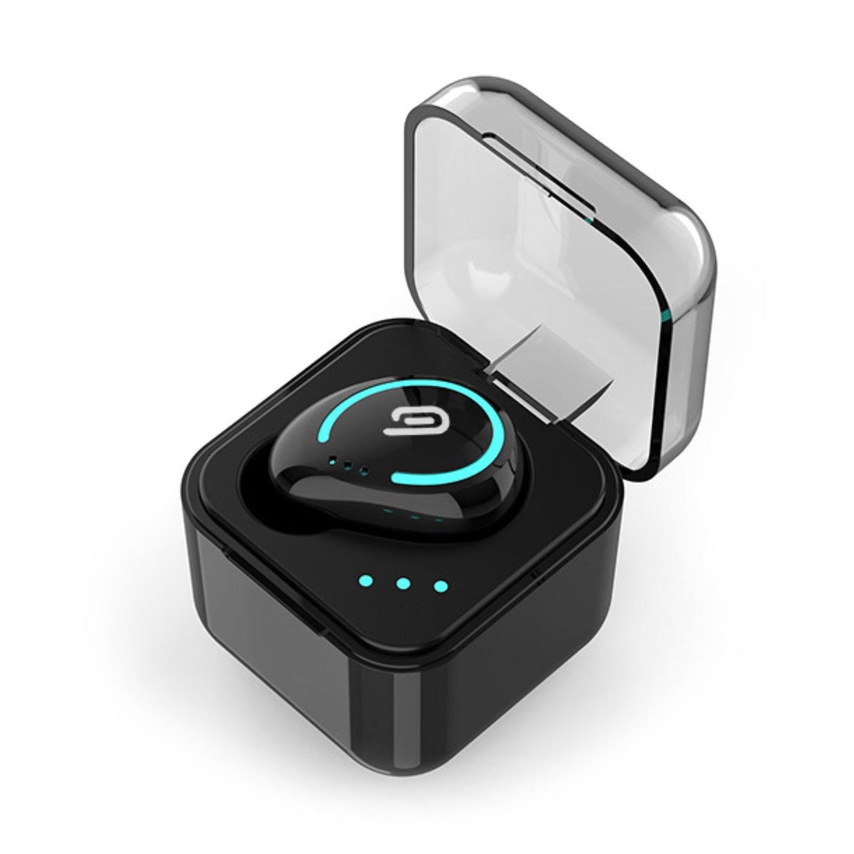 Mini Wireless Bluetooth-compatible 5.0 Single In-Ear-White