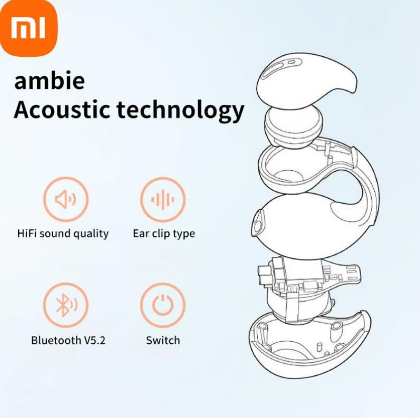 Upgrade 1:1 For Xiaomi Sound Earcuffs Earring Wireless Bluetooth Earbuds TWS Ear