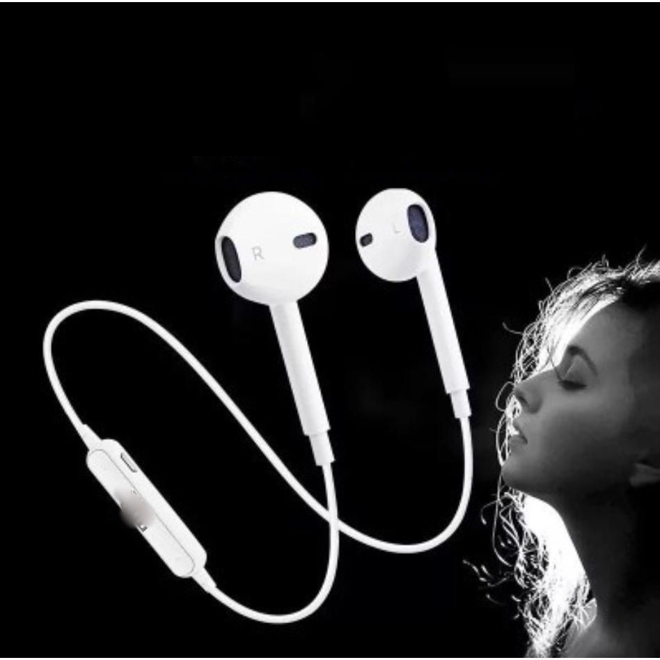 Earphone in Ear Wireless Bluetooth With Noise Cancellation Headset S6