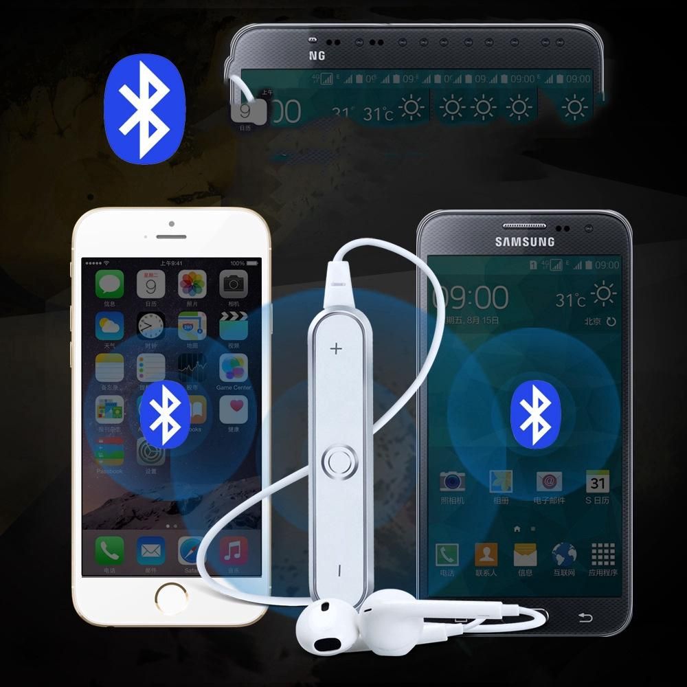 Earphone in Ear Wireless Bluetooth With Noise Cancellation Headset S6