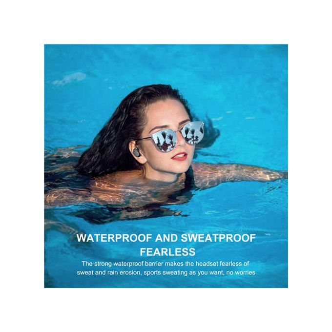 Y30 Wireless Headphones Bluetooth Touch Control Sport Headset Waterproof Microphone Music Earphones Works On All Smartphones