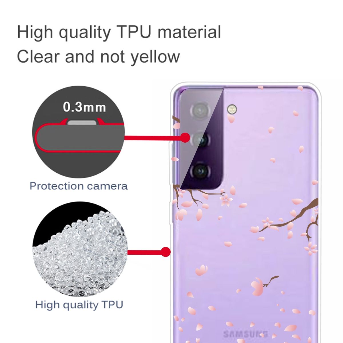 For Samsung Galaxy S21 5G TPU Case