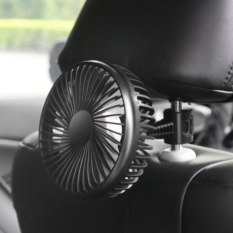 SUITU  12V/24V Single Head Car Fan Seat Back Model