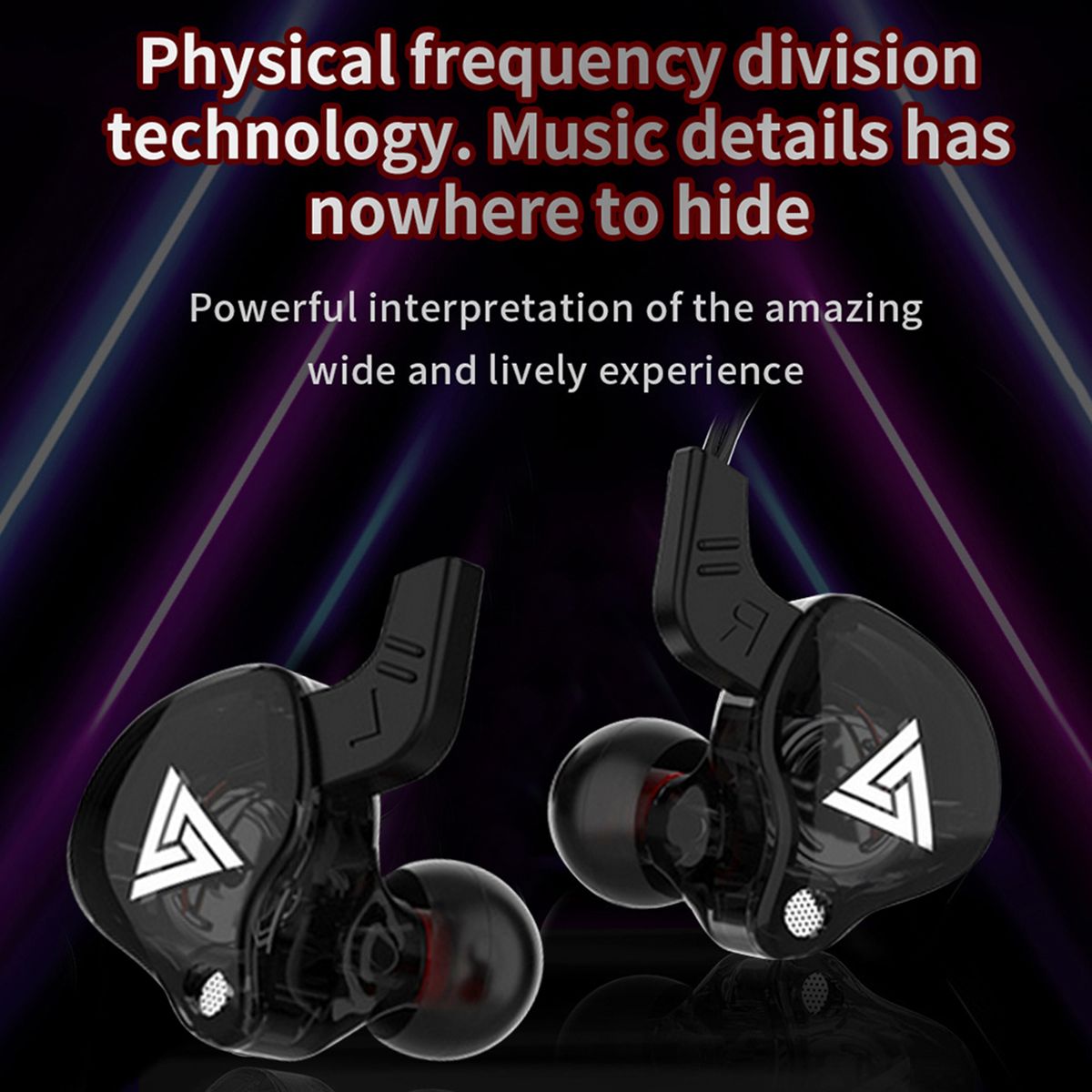 AK6 Universal 3.5mm HiFi Sport Headphones In Ear