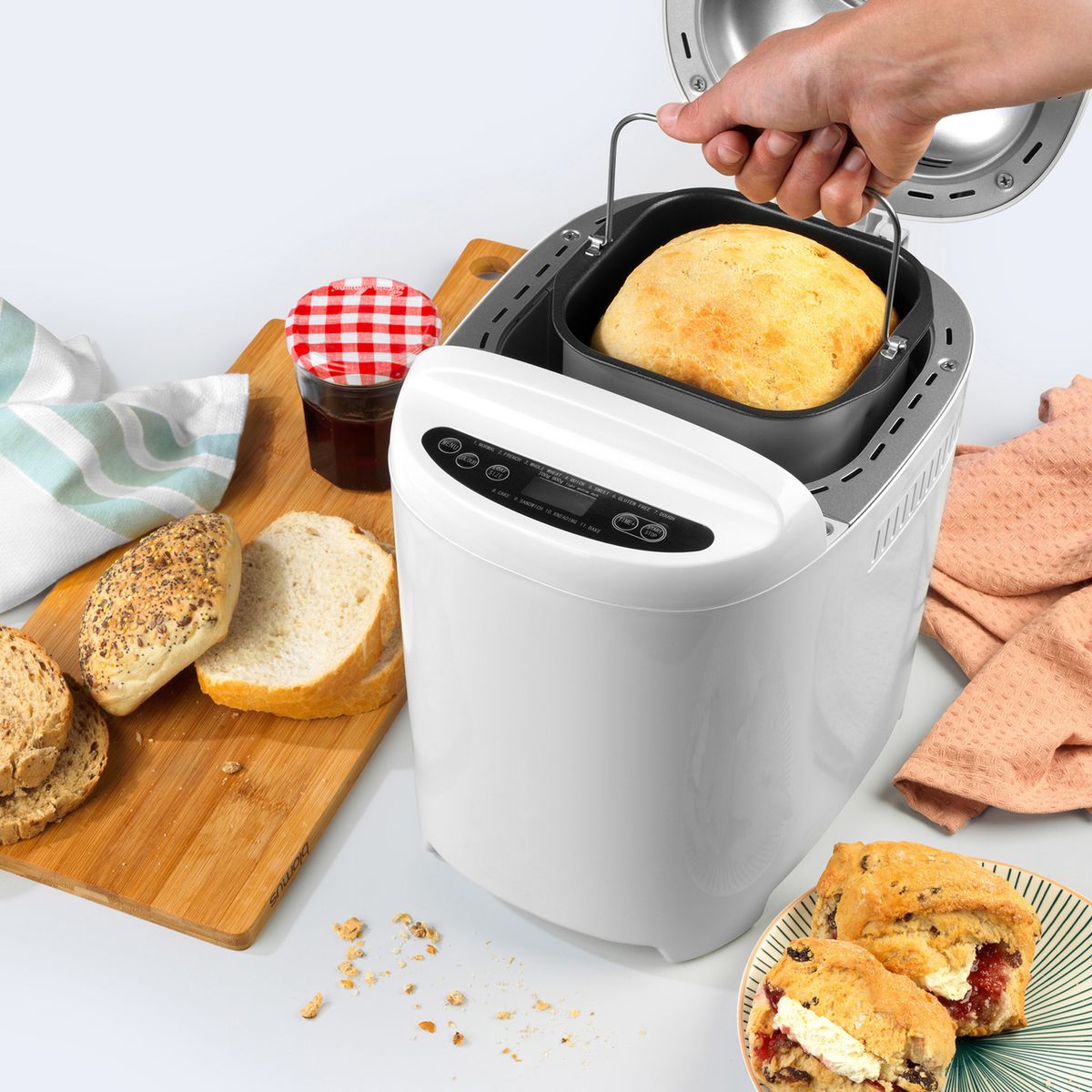 Progress Digital Bread Maker-White
