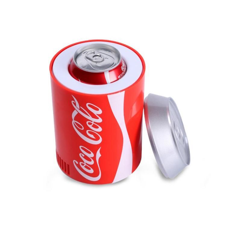 Portale Mini Fridge Hot And Cold Dual-UseGadget Beverage Cans Cooler Warmer Refrigerator mini Mobile fridge cooler fridge